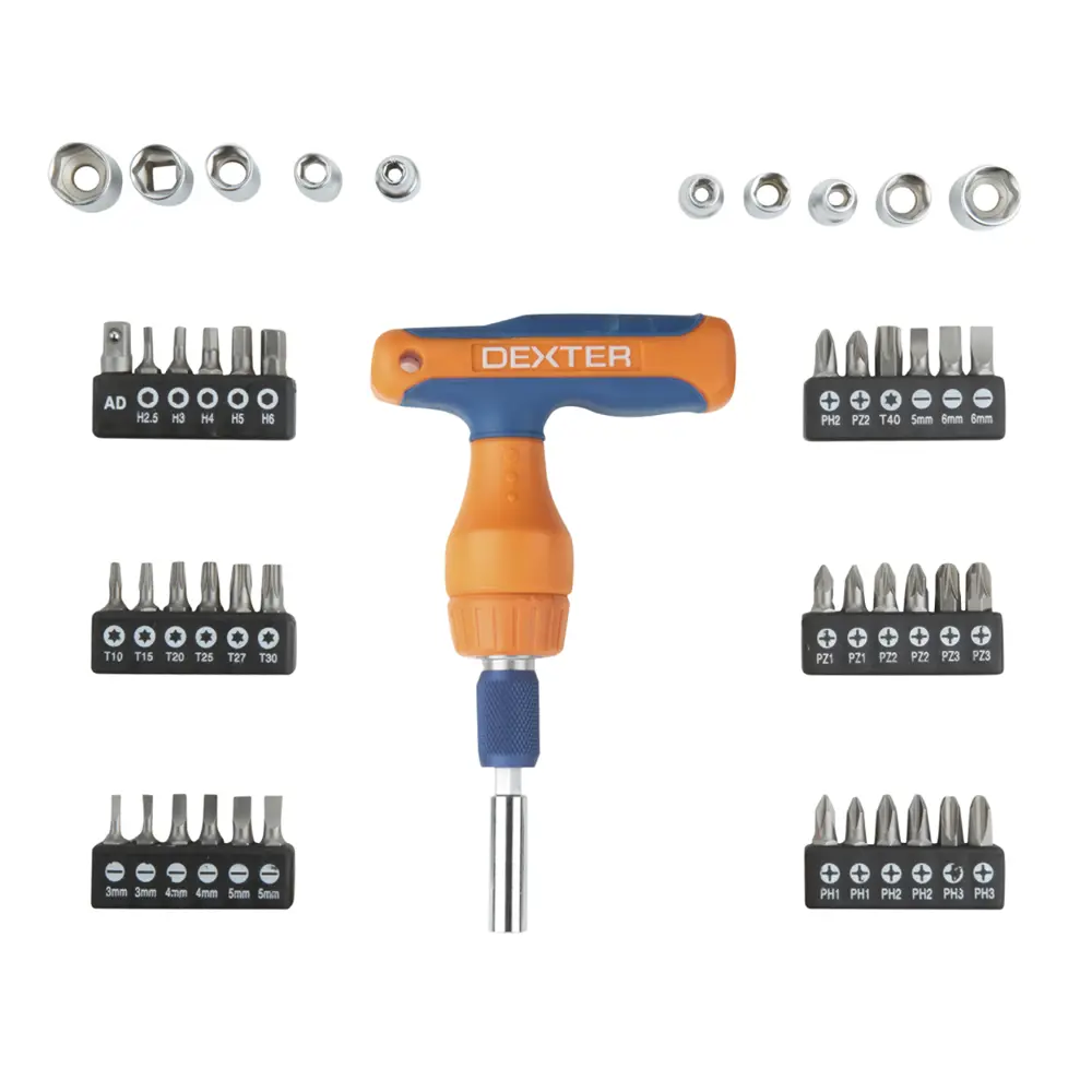 Набор отверток Dexter с 48 насадками для профессионального ремонта 18149209 STLM-0009645 - Вид №3