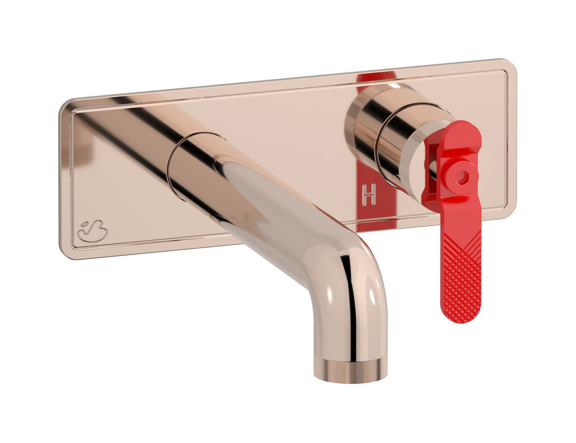 Однорычажный настенный смеситель для раковины с автоматическим сливом IB Bold ARCH-00071487 - Вид №21