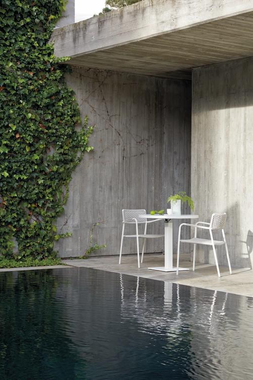 MNST1241 Обеденный стол pca shingle f11 75см x 75см Manutti Napoli - Вид №6