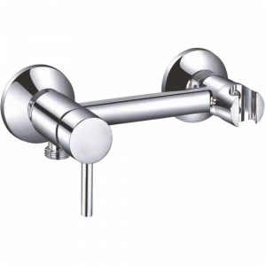 GZ 12202 Смеситель для биде с подключением для душевого шланга и держателем для душа Ganzer Хром