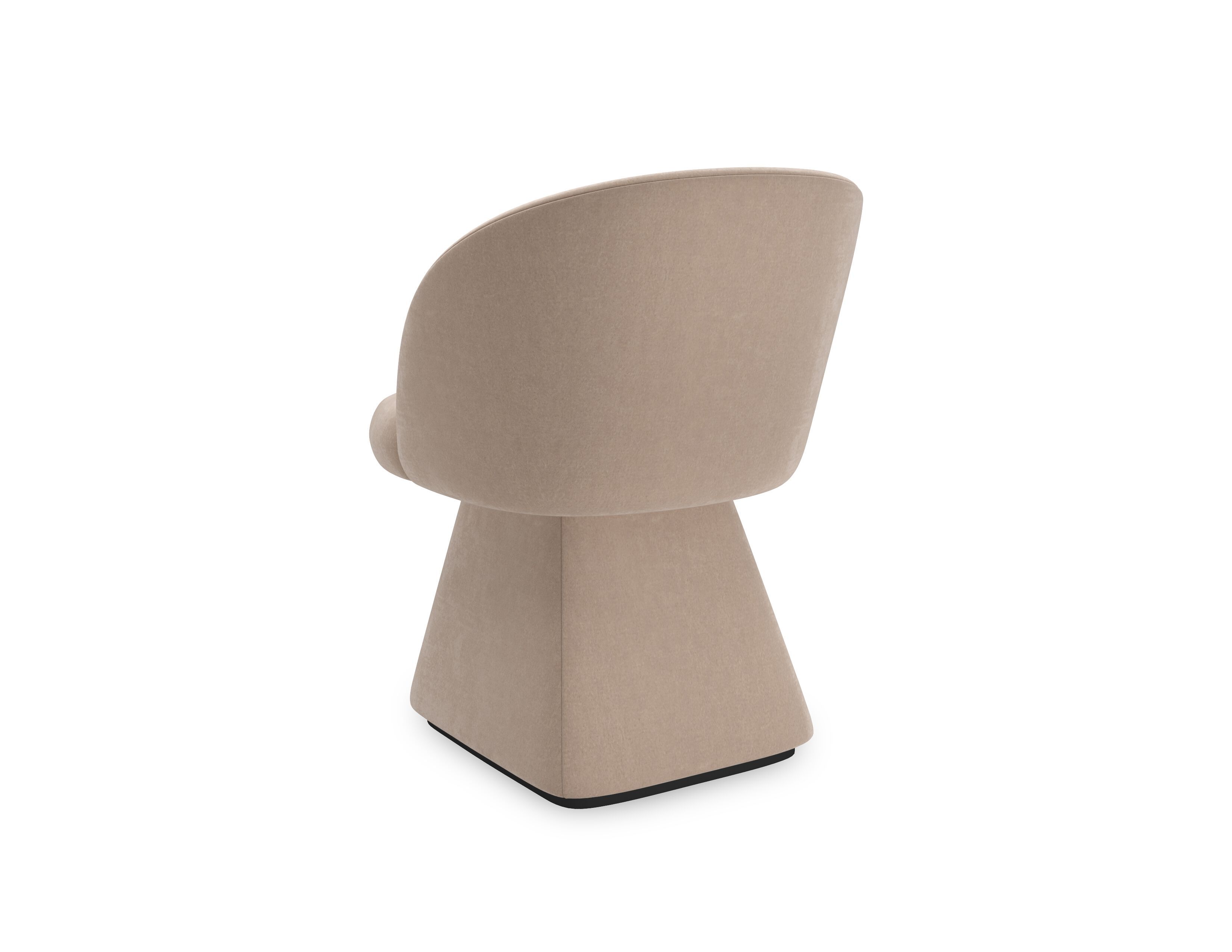 Тканевый мягкий поворотный стул Caracole VUELTA ARCH-00075803 - Вид №1