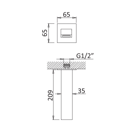Излив для ванны CEZARES PORTA-SC-NOP - Вид №1