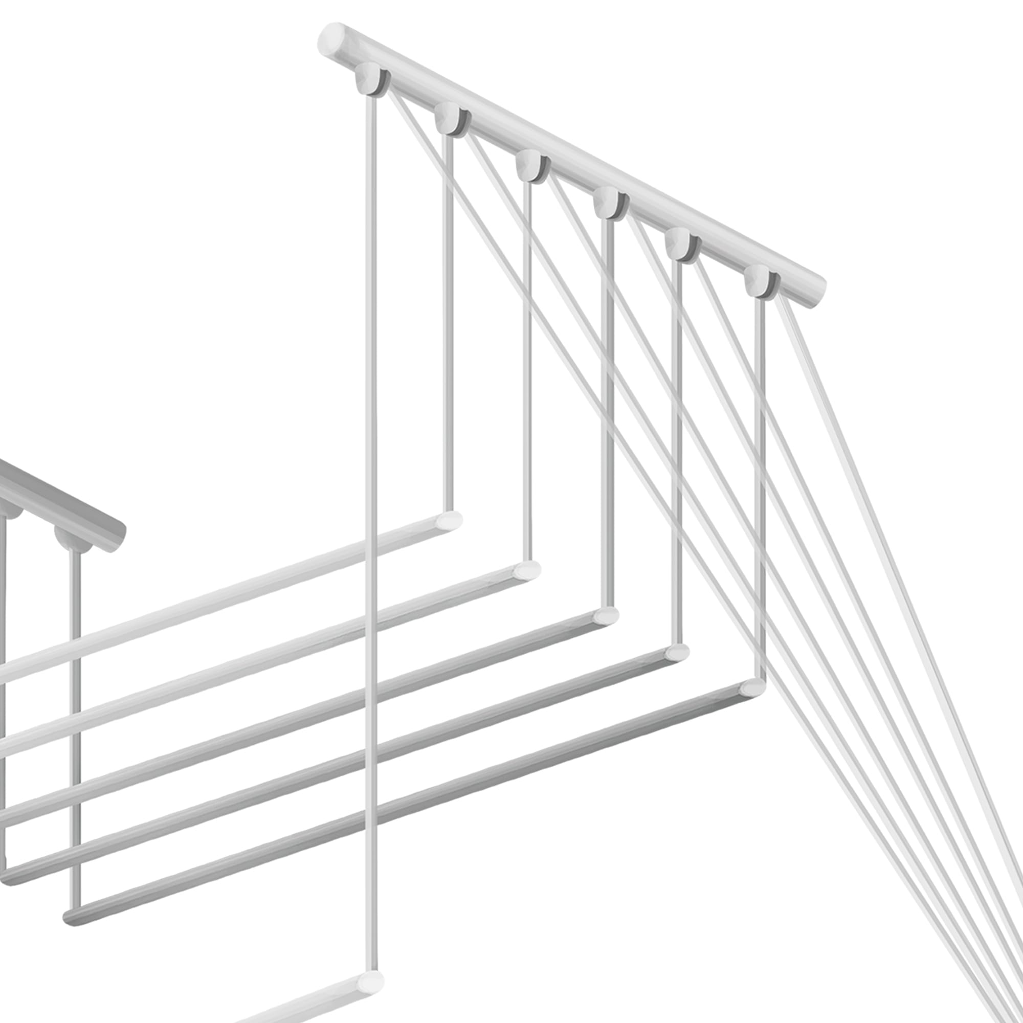 10978408 Сушилка для белья потолочная Gimi Lift 140, 8.4 м Santreyd  - Вид №1