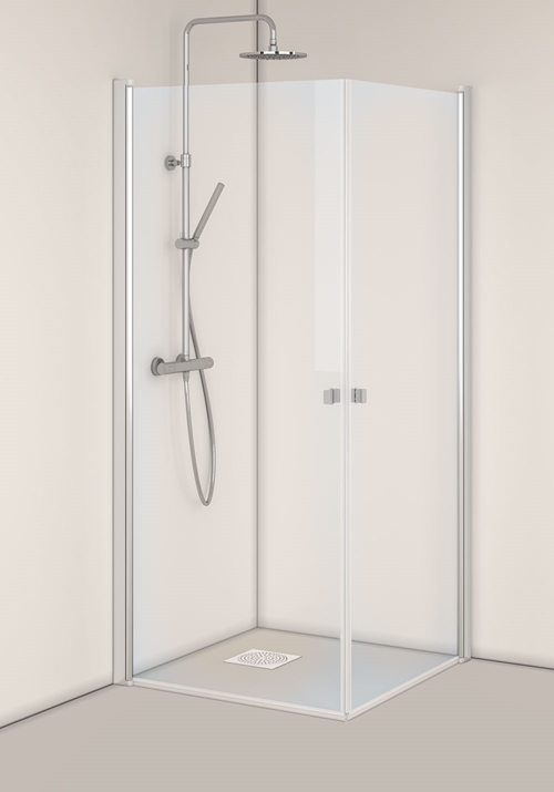 1450410 Igloo Pro Corner Двойное Прозрачное Стекло 80X80 Hafa Прозрачный  - Вид №1