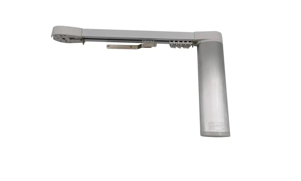 90286091 Электрокарниз раздвижной Novo N17 Ultra (бесшумный) 150 сантиметров открытие - к приводу (без пульта), 1 ряд STLM-0169225