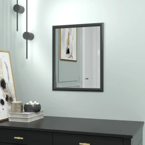 Зеркало декоративное Континент Слим прямоугольник 50x40 см цвет черный