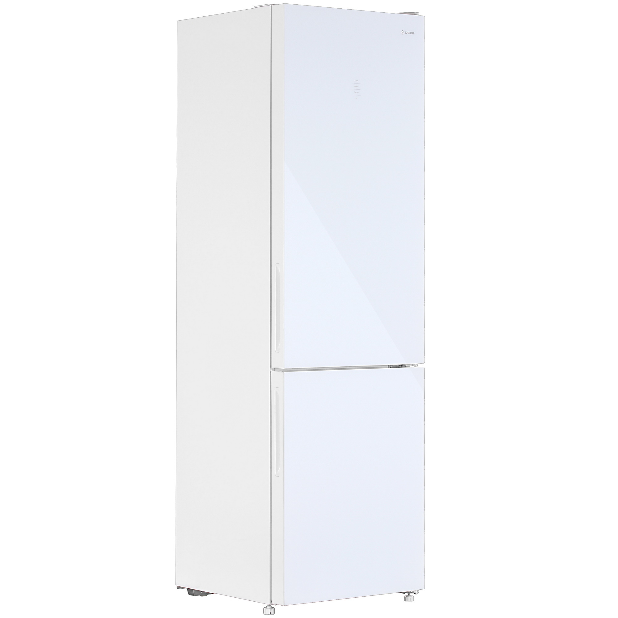 5032036 Холодильник с морозильником   DEXP RF-CN350DMG/SI белый STDN-0025120