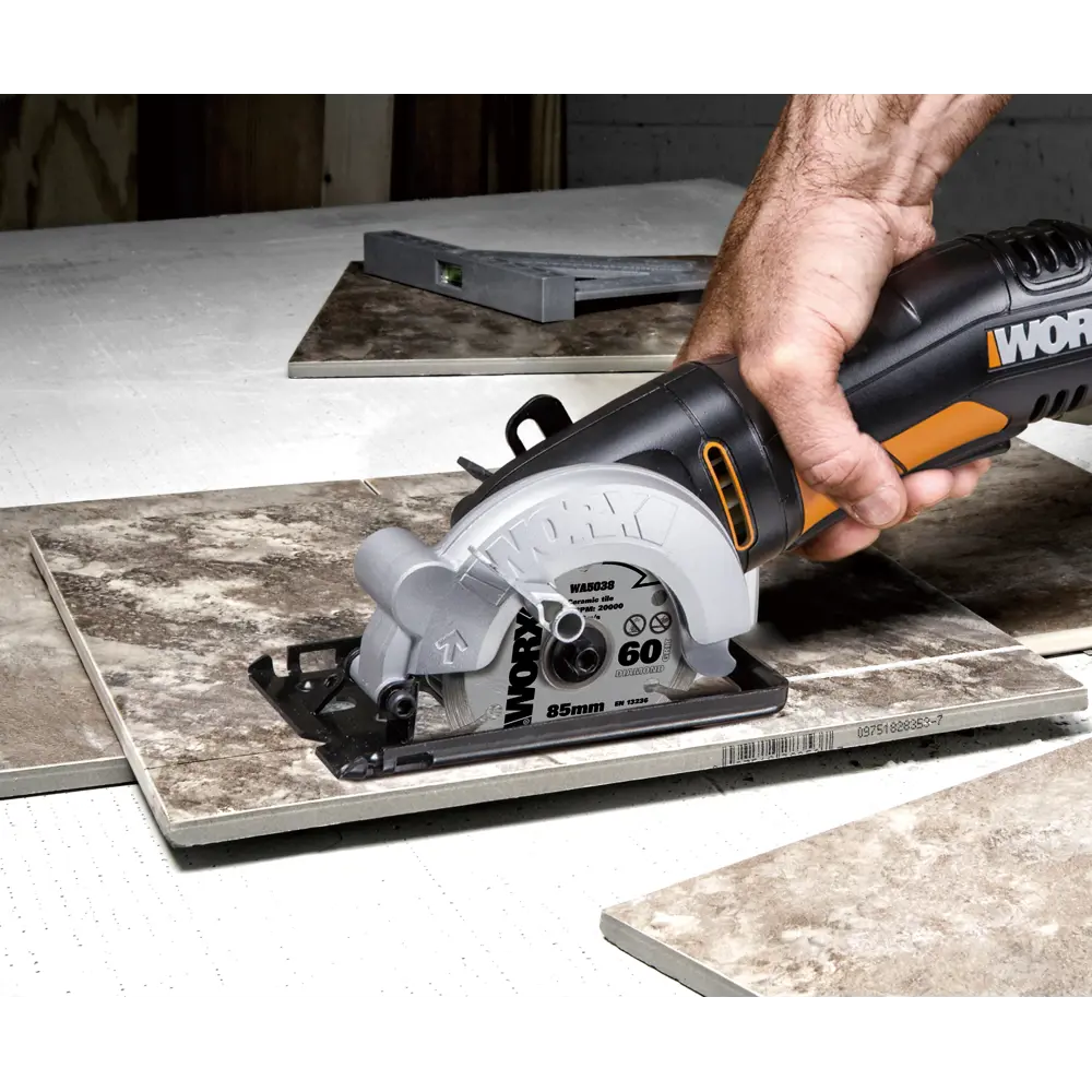 Циркулярная мини-пила Worx WX423, 85мм, 400Вт 82348113 STLM-2186973  - Вид №3