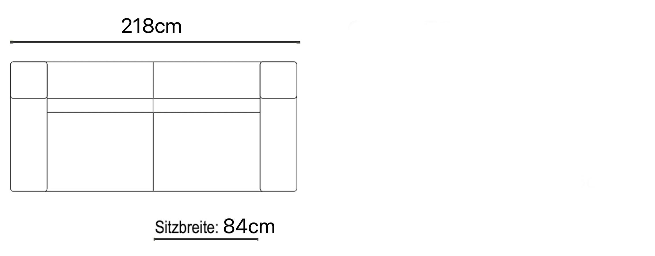 3-местный тканевый диван Sofanella Канны ARCH-00052492 - Вид №5