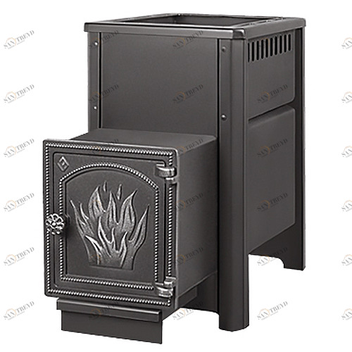 Печь для бани Везувий Сенсация Аква 16 Антрацит (ДТ-4) без бака 6350