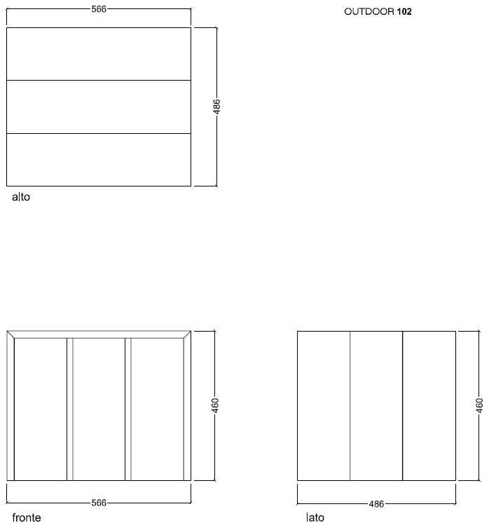 Carlo Nobili Мебельная скамья Outdoor Od102 - Вид №2