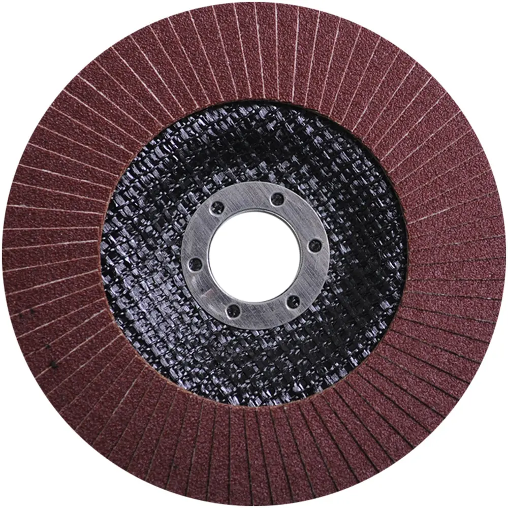 Круг лепестковый торцевой КЛТ1 по стали Flexione Р120 125x22.2 мм STLM-2104185 - Вид №1