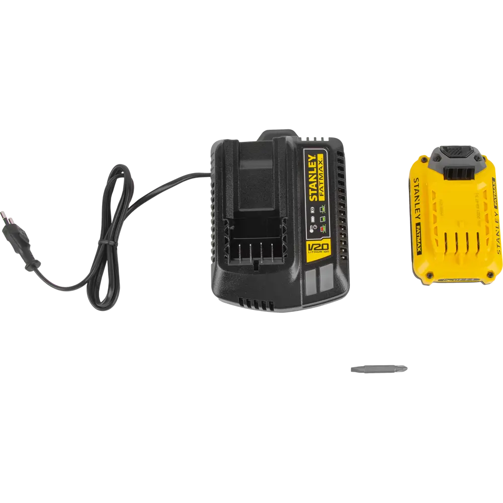 Дрель-шуруповерт аккумуляторная Stanley Fatmax SCD700D2K, 18 В Li-ion 2х2 Ач STLM-2022114 - Вид №5