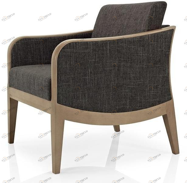 JMS Кресло из ткани с подлокотниками Ellen M 630