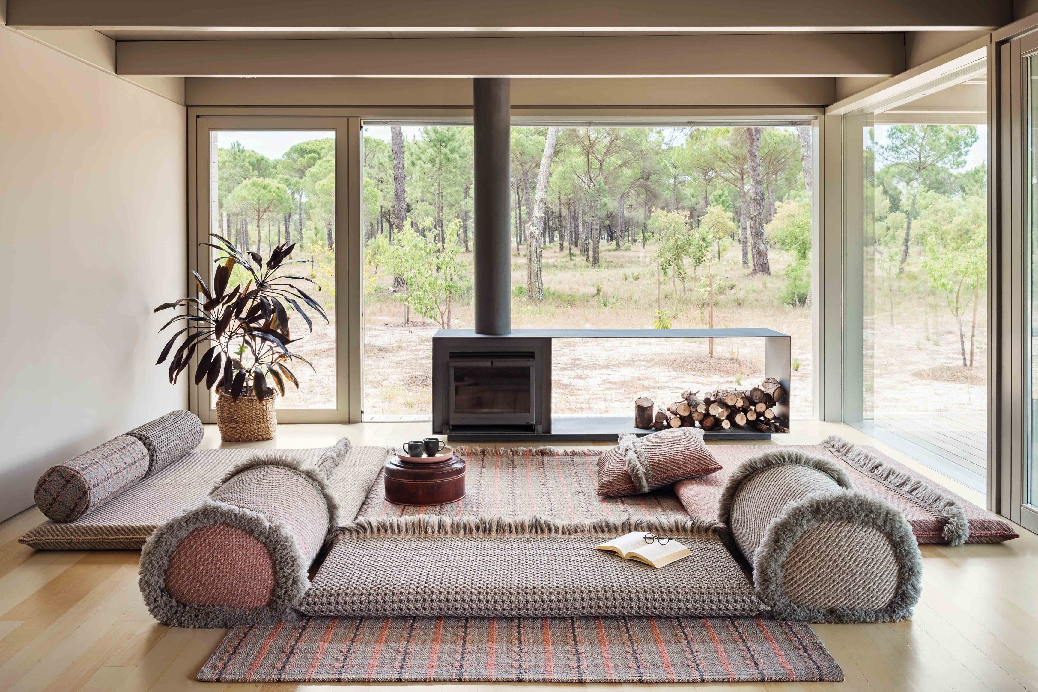 Наружная полипропиленовая цилиндрическая полосатая подушка GAN Garden Layers ARCH-00064224 - Вид №10