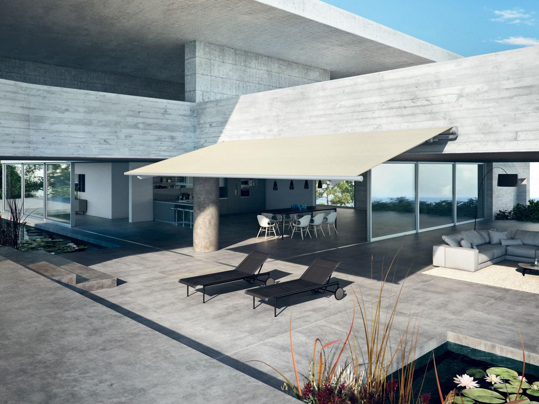 Козырек от Солнца со встроенным освещением Pratic T-Project ARCH-00105034