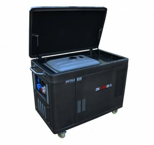 Бензиновый генератор Mitsui Power ECO ZM 12500 SE-3 в кожухе