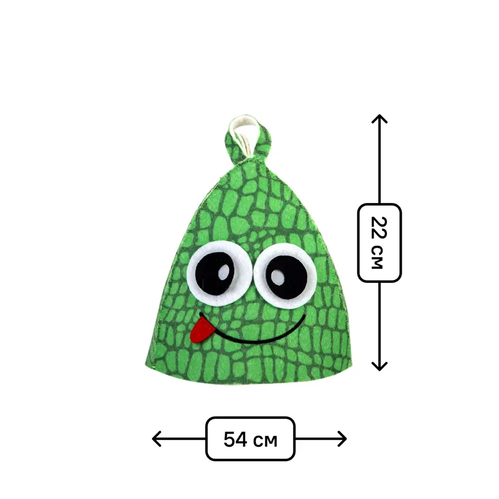Шапка для бани Невский Банщик Дракончик детская фетр STLM-2078356 - Вид №4