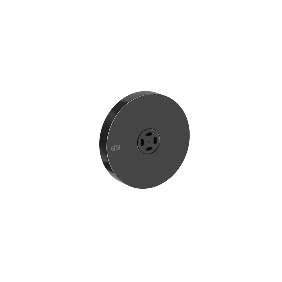 Корпус реактивного двигателя 32977 706 Gessi Ventaglio ЧЕРНЫЙ МЕТАЛЛ PVD 32977706