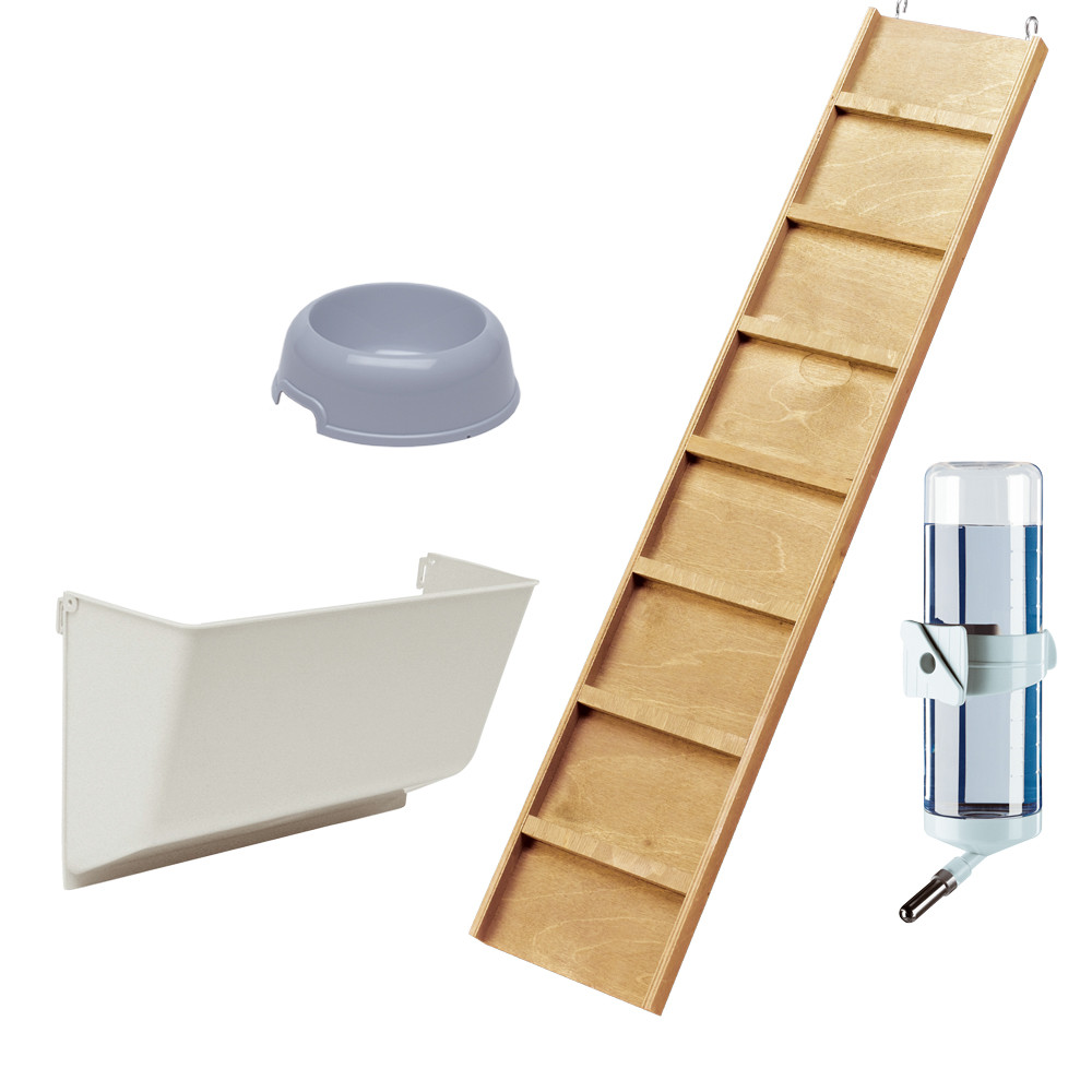 ПР0032594 Клетка для грызунов Grand Lodge 140 Plus для содержания кроликов на улице, пластик FERPLAST  - Вид №7