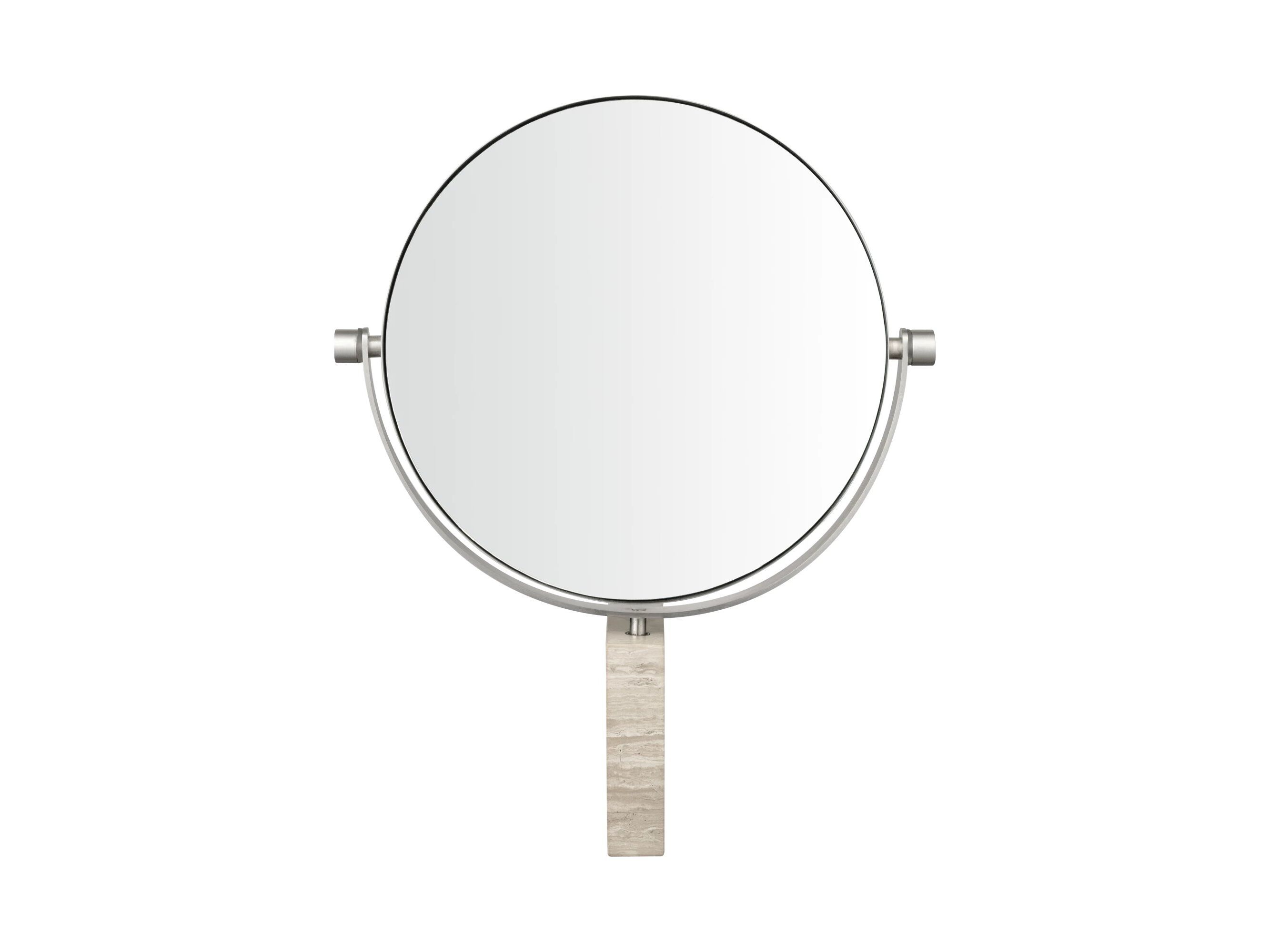 Настенное мраморное вращающееся зеркало для ванной комнаты blomus Lamura ARCH-00011735 - Вид №1