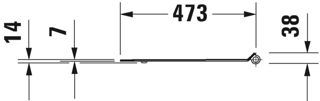 0060510000 Крышка сиденье для унитаза Duravit Durastyle - Вид №4