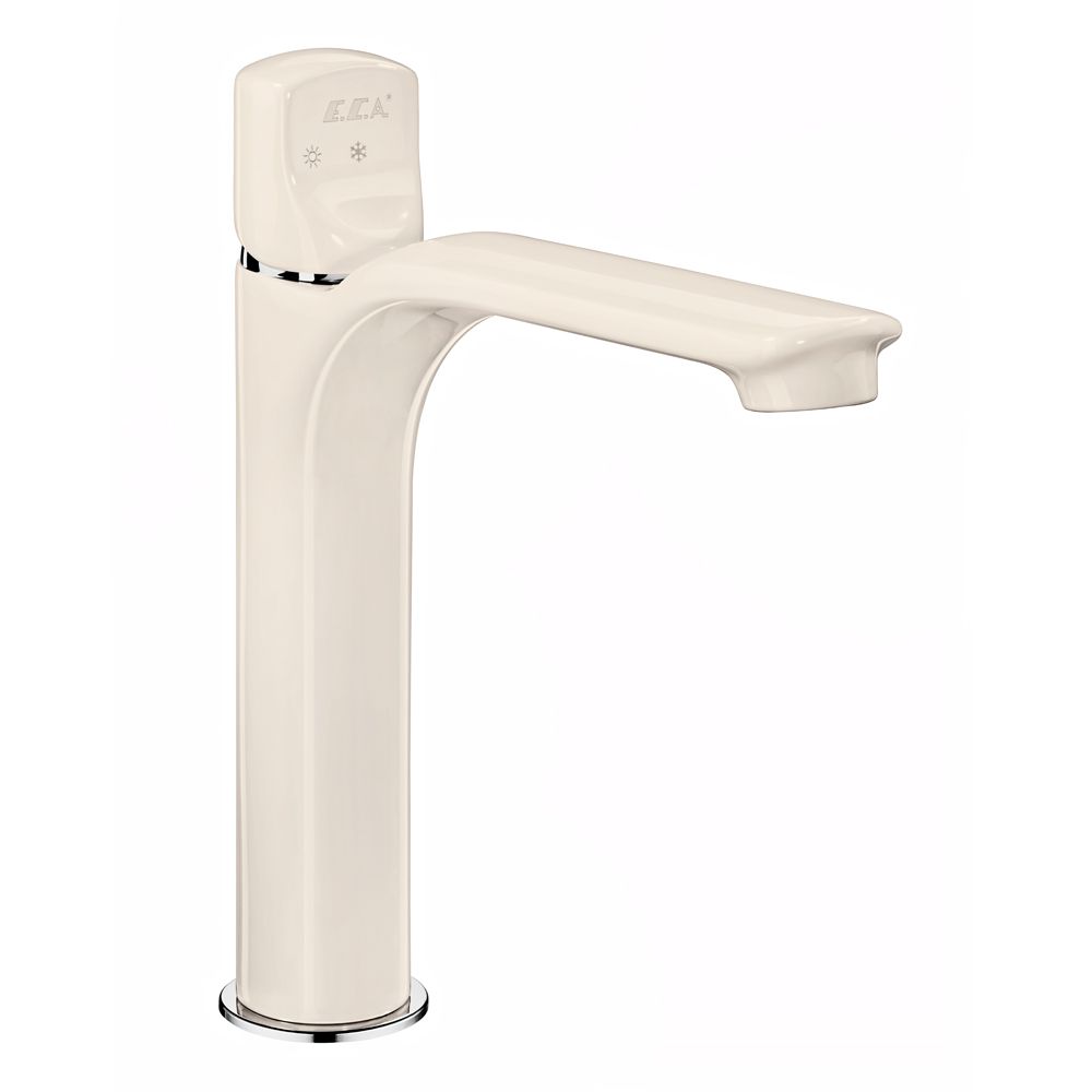 104408983st  Смеситель для раковины среднего размера Myra - Бежевый - Экономия воды Eca  - Вид №1