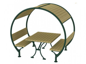 14396 СИНТИ Glow 01, беседка парковая LAB.Space