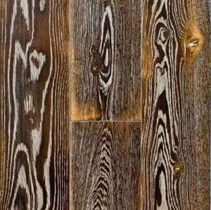 Инженерная доска Siberian Floors Винтаж 2 Тюдор Осветленный Серебрянная Патина Лак Дуб Рустик с брашью (Текстурированная) 500-2300х180/200 мм.