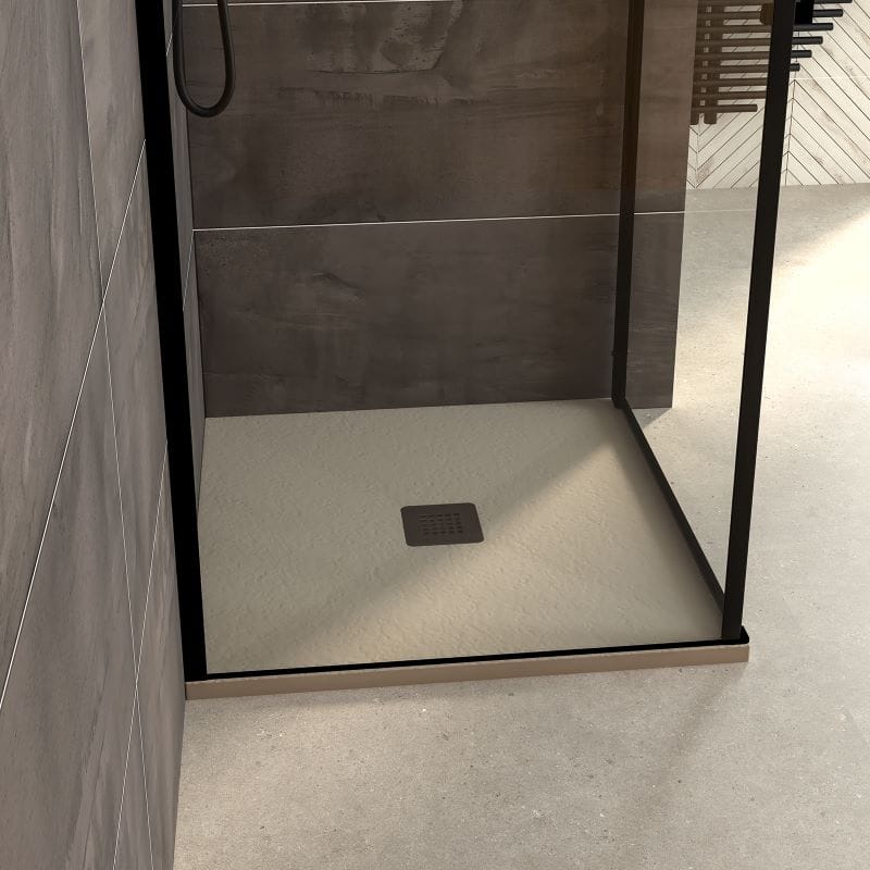 Нескользящий квадратный поддон для душа из композитного материала Ercos Stone ARCH-00147880 - Вид №3