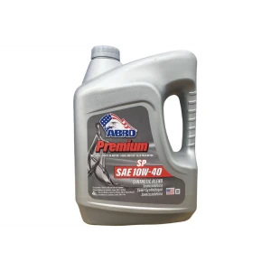 90809343 Масло моторное Abro Premium Synthetic Blend полусинтетика SAE 10W40 4 л STLM-1514818