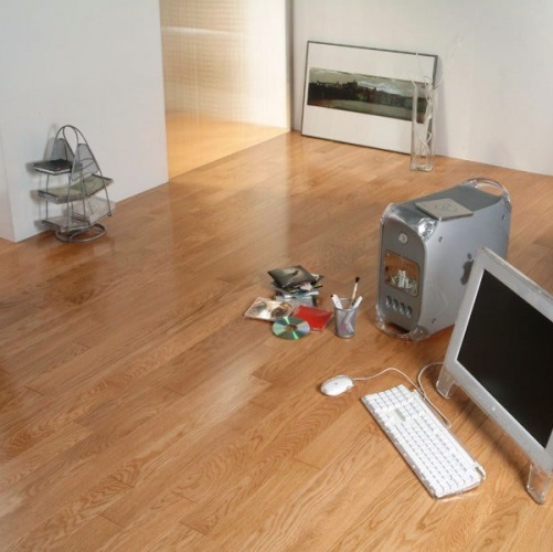 Паркет Ёлка Coswick Ренессанс Розовый Дуб Селект (Гладкая) 647,7х107,95 мм 11241102 - Вид №1