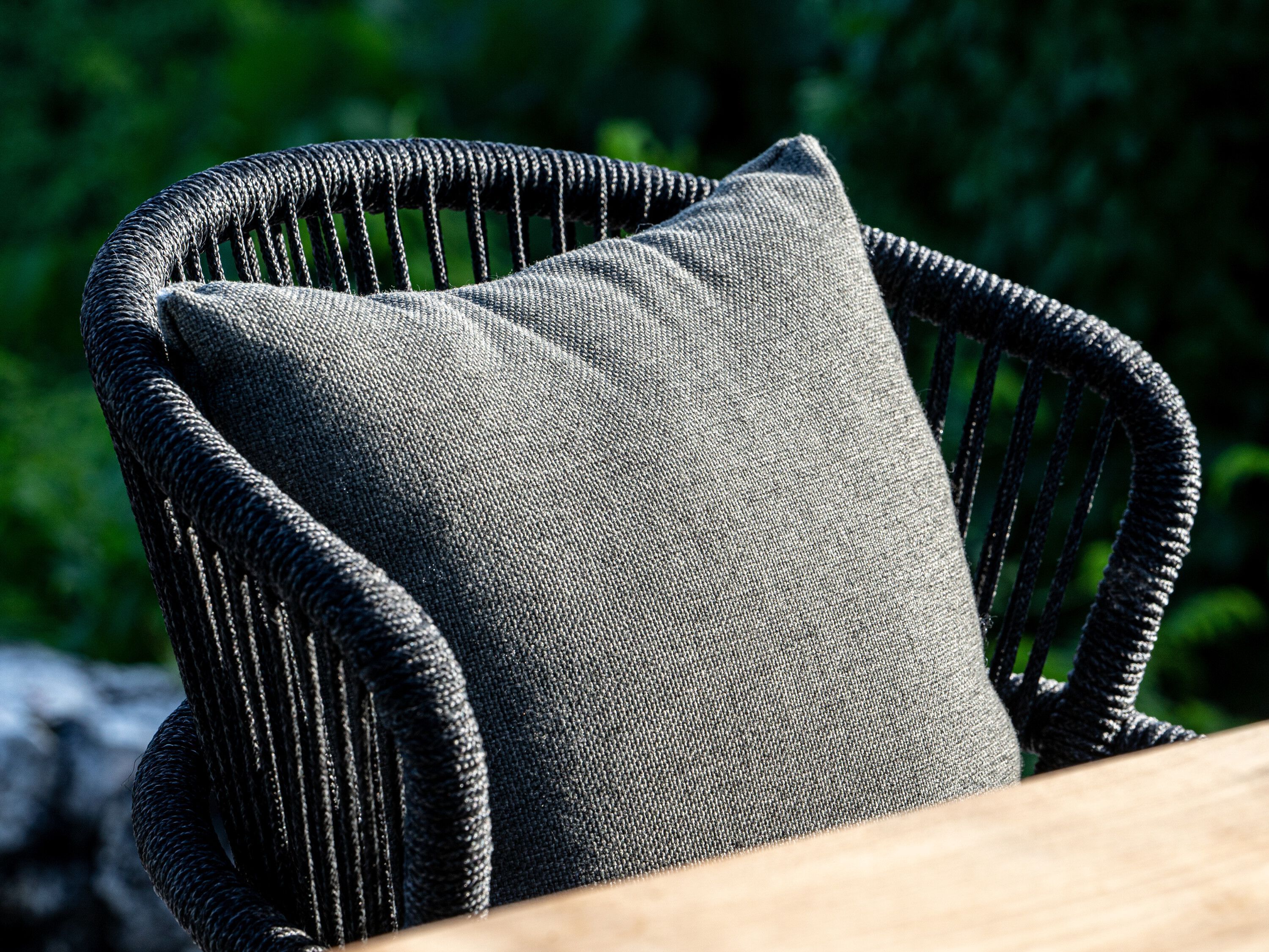 Алюминиевый и деревянный садовый стул cbdesign Altea ARCH-00114278 - Вид №5