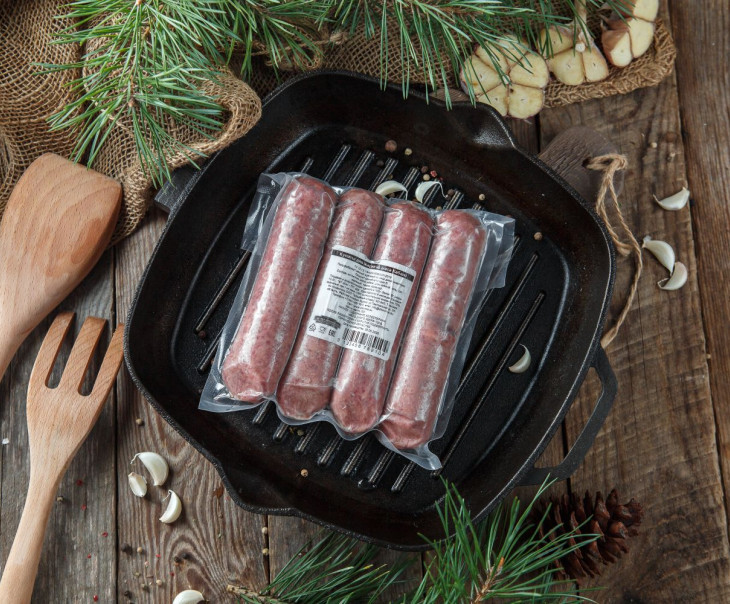 5057 Купаты для жарки из мяса оленя Вкусляндия  - Вид №2