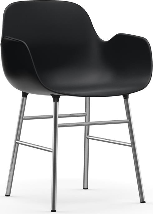 603152 Кресло Chrome Black Normann Copenhagen Form
