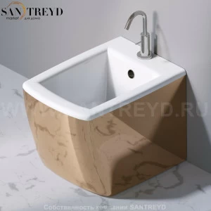 S502255 Биде напольное SQUARE A. e T. Italia