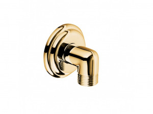 1210145-00 cоединение для шланга DN 15 KLUDI 1926 позолоченный, 23 кар