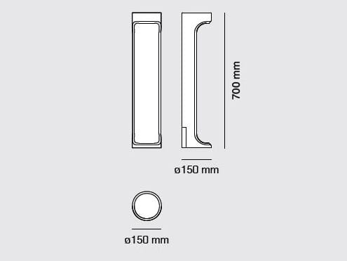 Световой столб из BETALY® 9010 novantadieci FLORA ARCH-00008647 - Вид №4