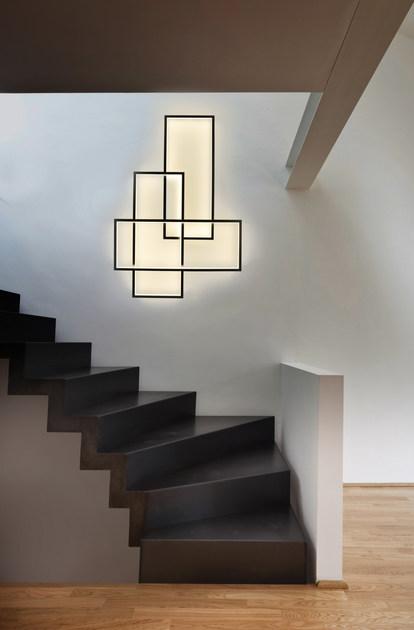 Cinier Светодиодный настенный светильник отраженного света из стали Cinier lt - luminaires led Cinier-trio-lt - Вид №4