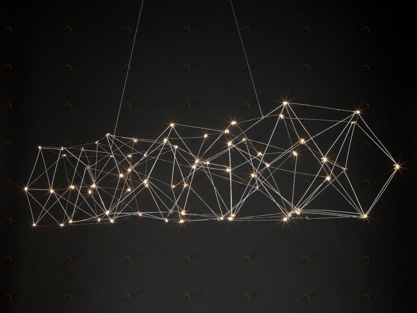 Quasar Металлический светодиодный подвесной светильник Cosmos sun-id-1354606