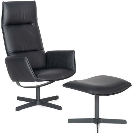 de Sede Кресло кожаное поворотное на 4-х спицах с высокой спинкой Ds-344 sun-id-1500554 - Вид №2