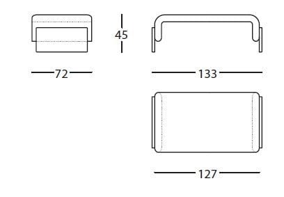 Мягкая скамья SANCAL Diwan ARCH-00126076 - Вид №5
