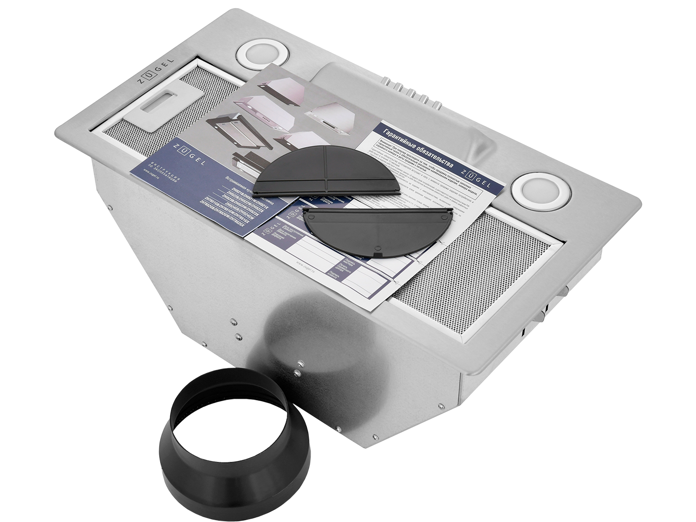 9175460 Вытяжка полновстраиваемая ZUGEL ZHI522X серебристый STDN-0000785 - Вид №19