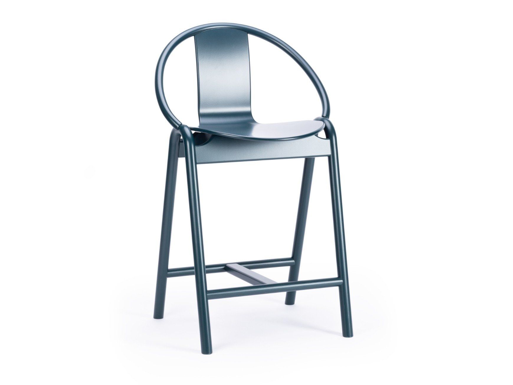 Высокий деревянный стул со спинкой TON AGAIN ARCH-00060401 - Вид №21