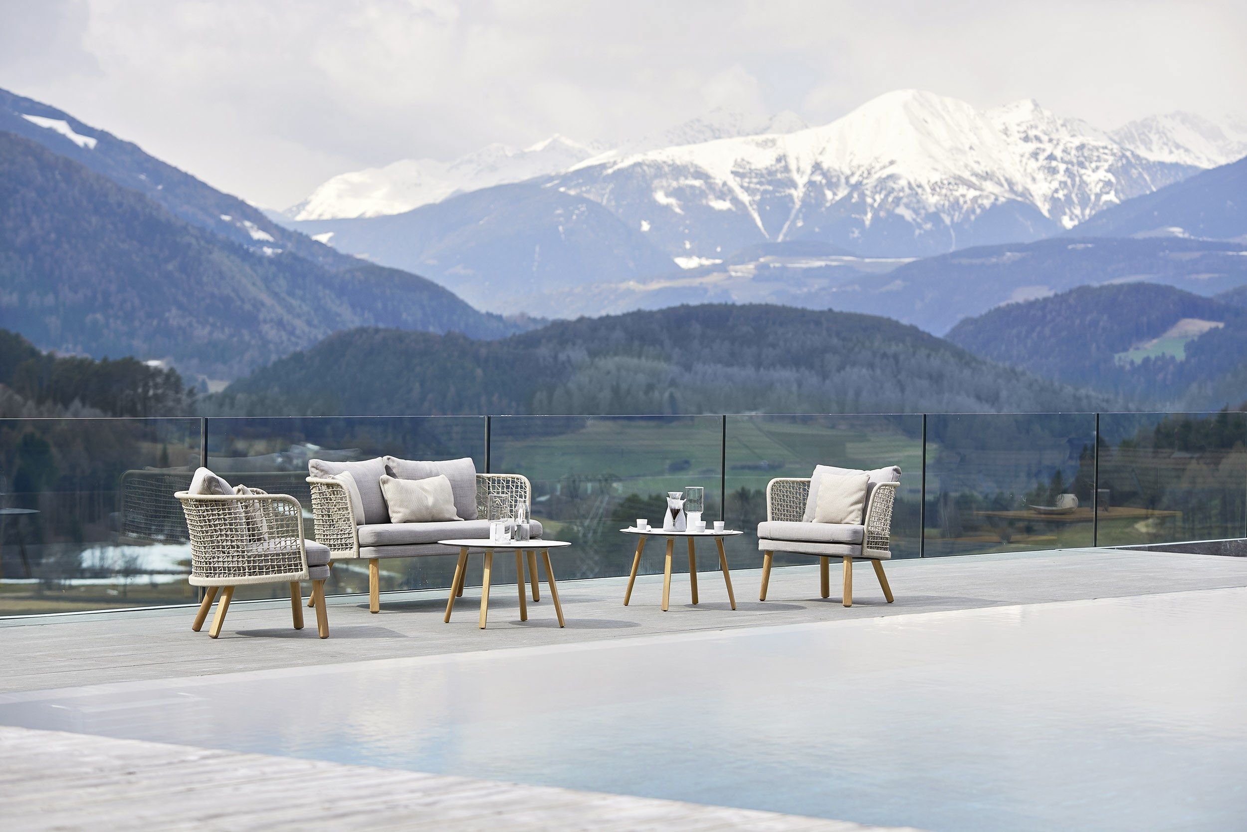 2-местный веревочный садовый диван Varaschin Эмма ARCH-00149339 - Вид №4