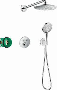 27951000 Raindance S Душевая система 240 1 струя PowderRain с ShowerSelect S Hansgrohe