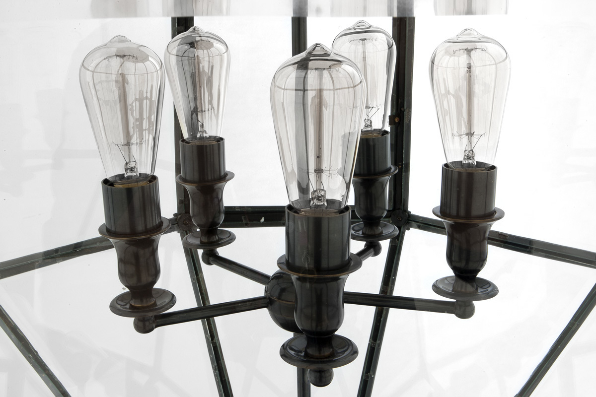 Фонарь Owen L от Eichholtz темная бронза 109204 EICHHOLTZ ДИЗАЙНЕРСКИЕ, EICHHOLTZ 060608 Прозрачный  - Вид №2