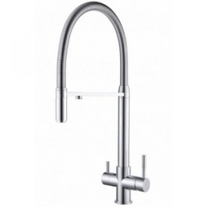 Zorg ZR 337 YF хром Смеситель для кухни Zorg 586х230