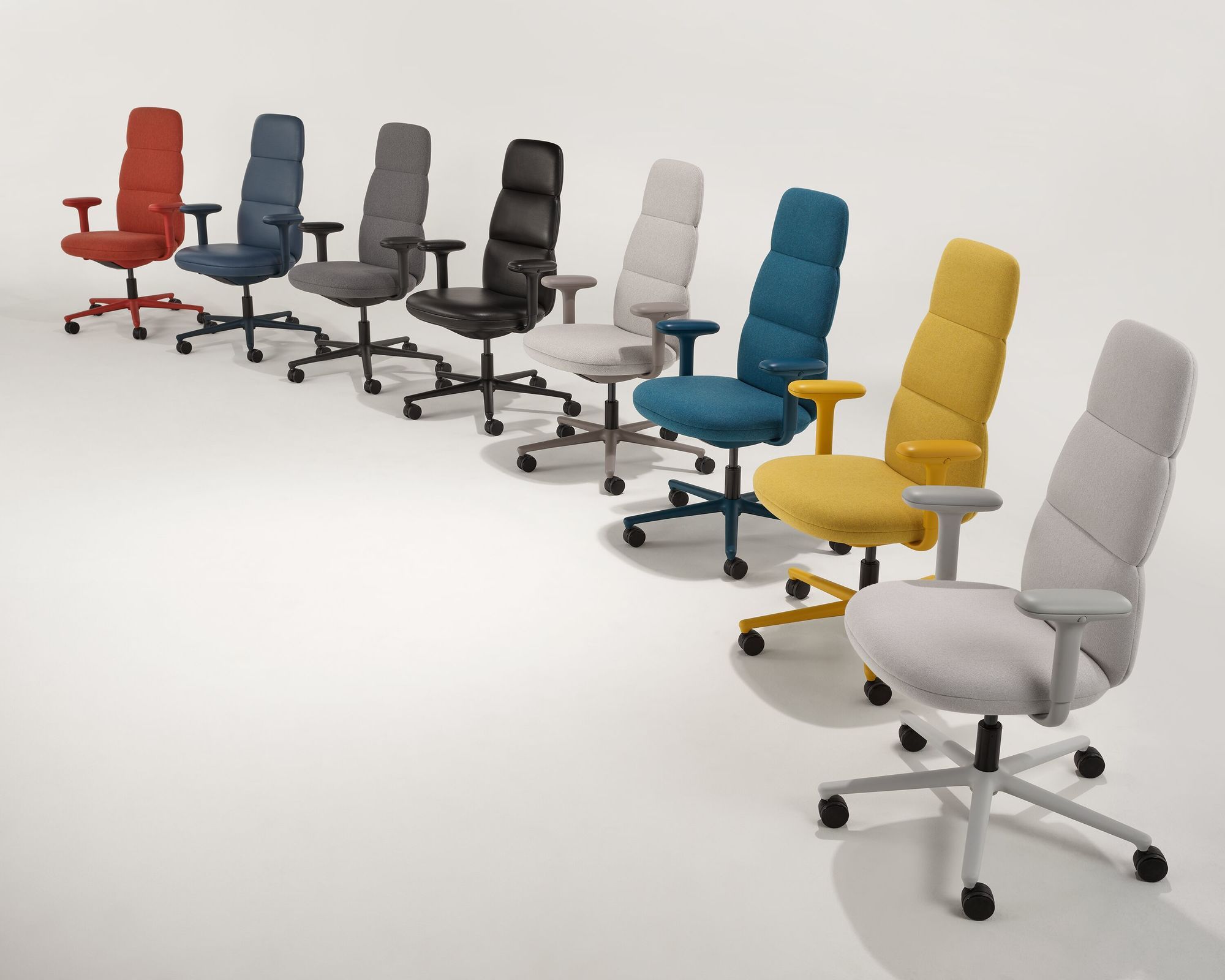Кожаное офисное кресло с подлокотниками Herman Miller Asari ARCH-00095805 - Вид №9