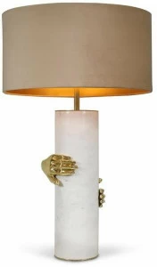 KOKET Настольная лампа из каррарского мрамора